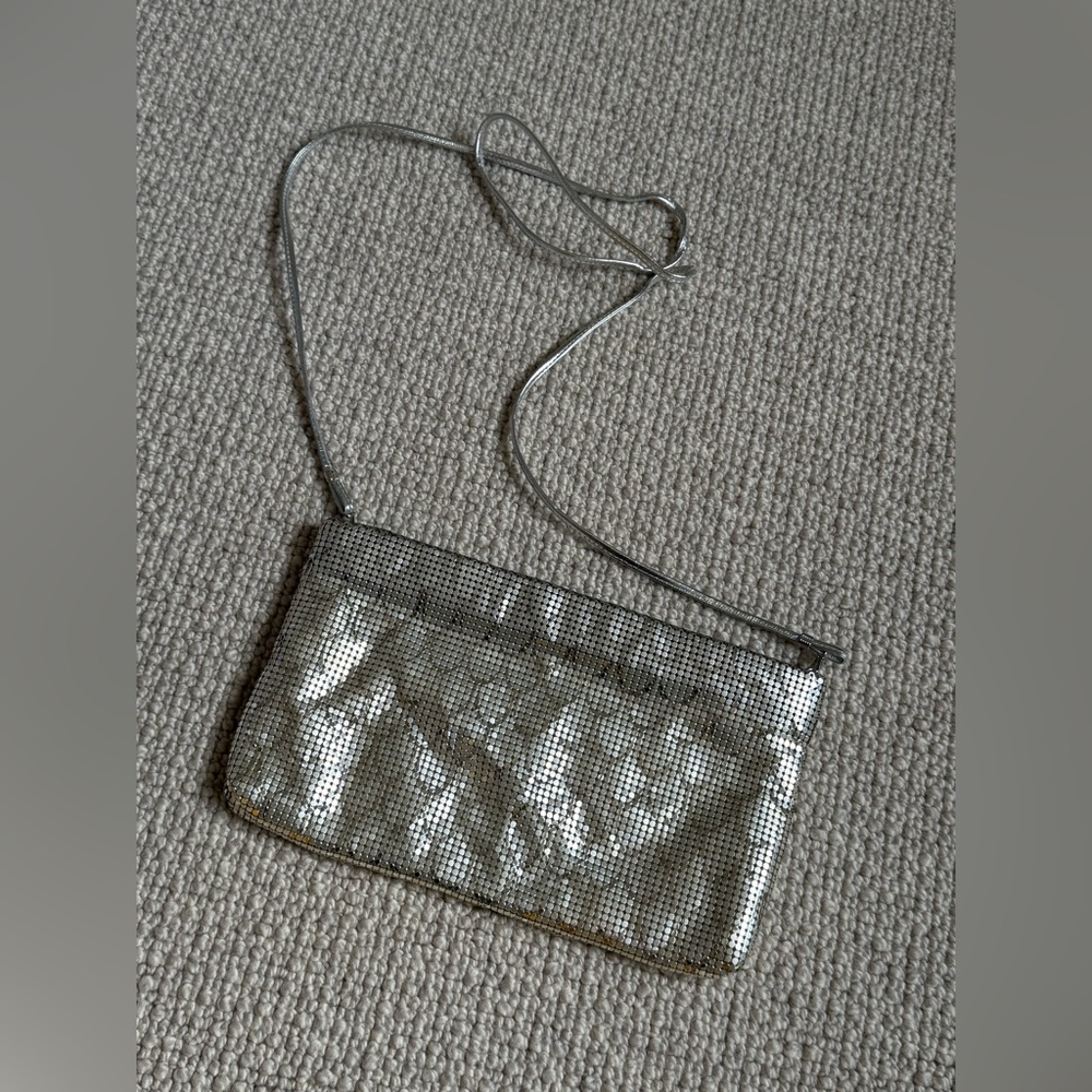 Whiting & Davis Silver Mesh Purse